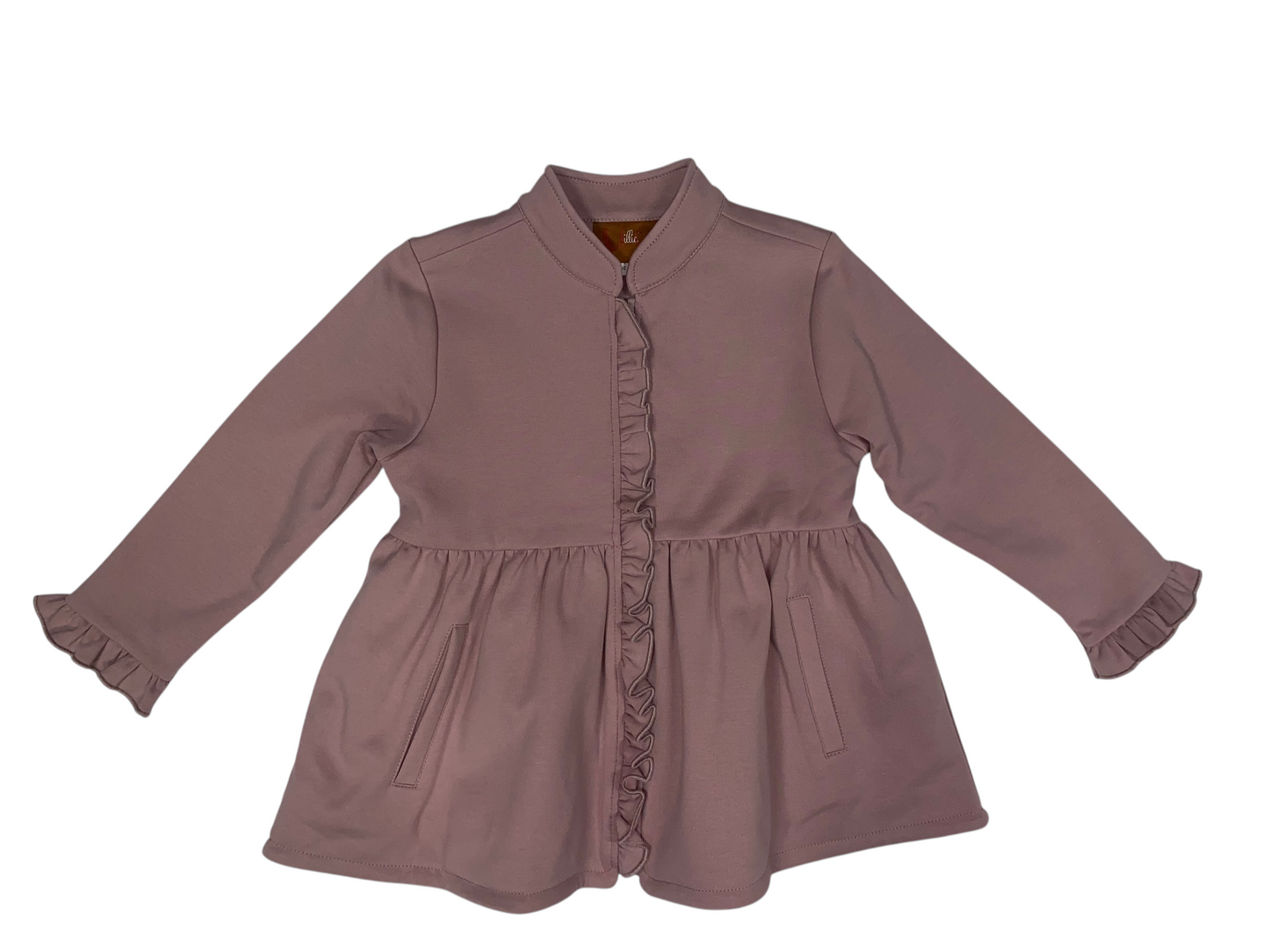 Piper Girls Jacket – Dark Rose