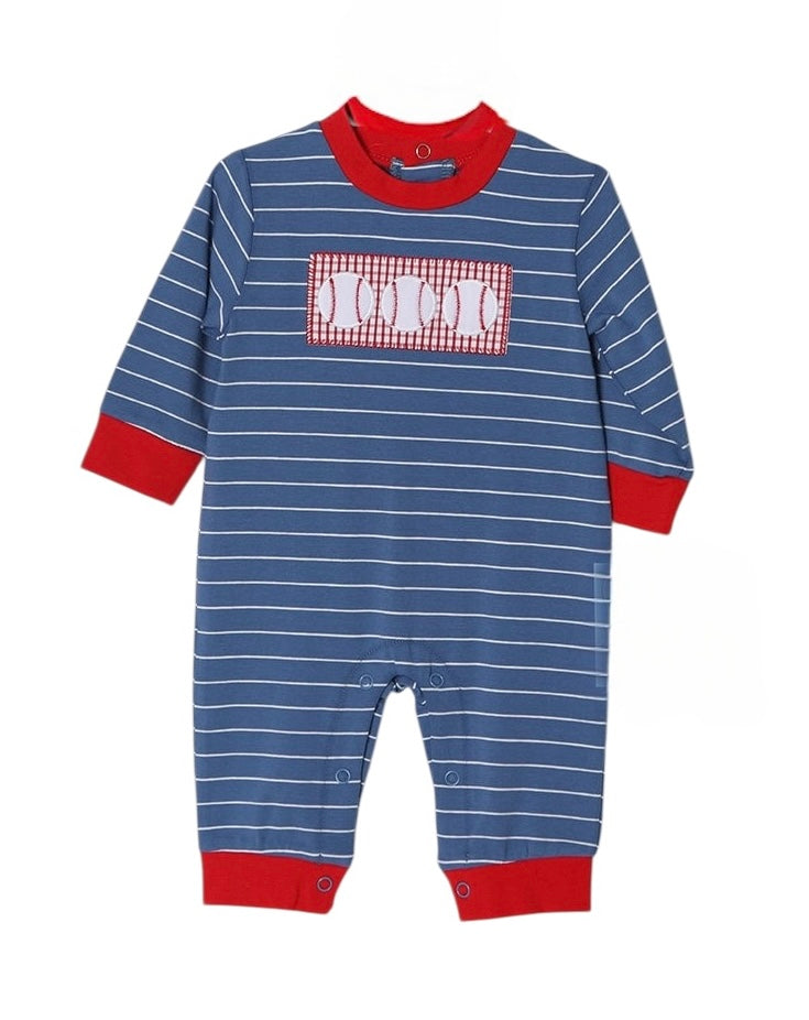 Boys Baseball Romper