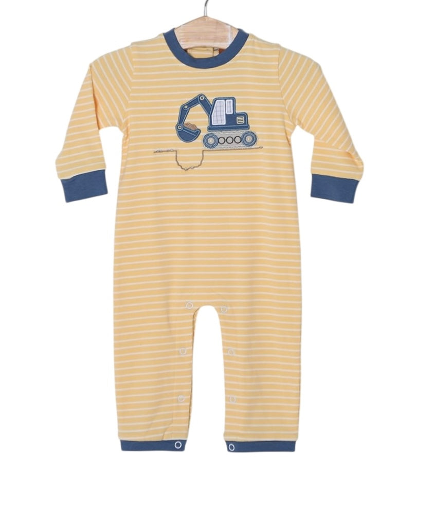 Excavator Boys Romper
