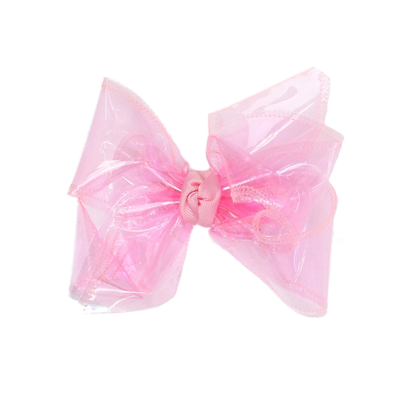 Water Hair Bow - Pink