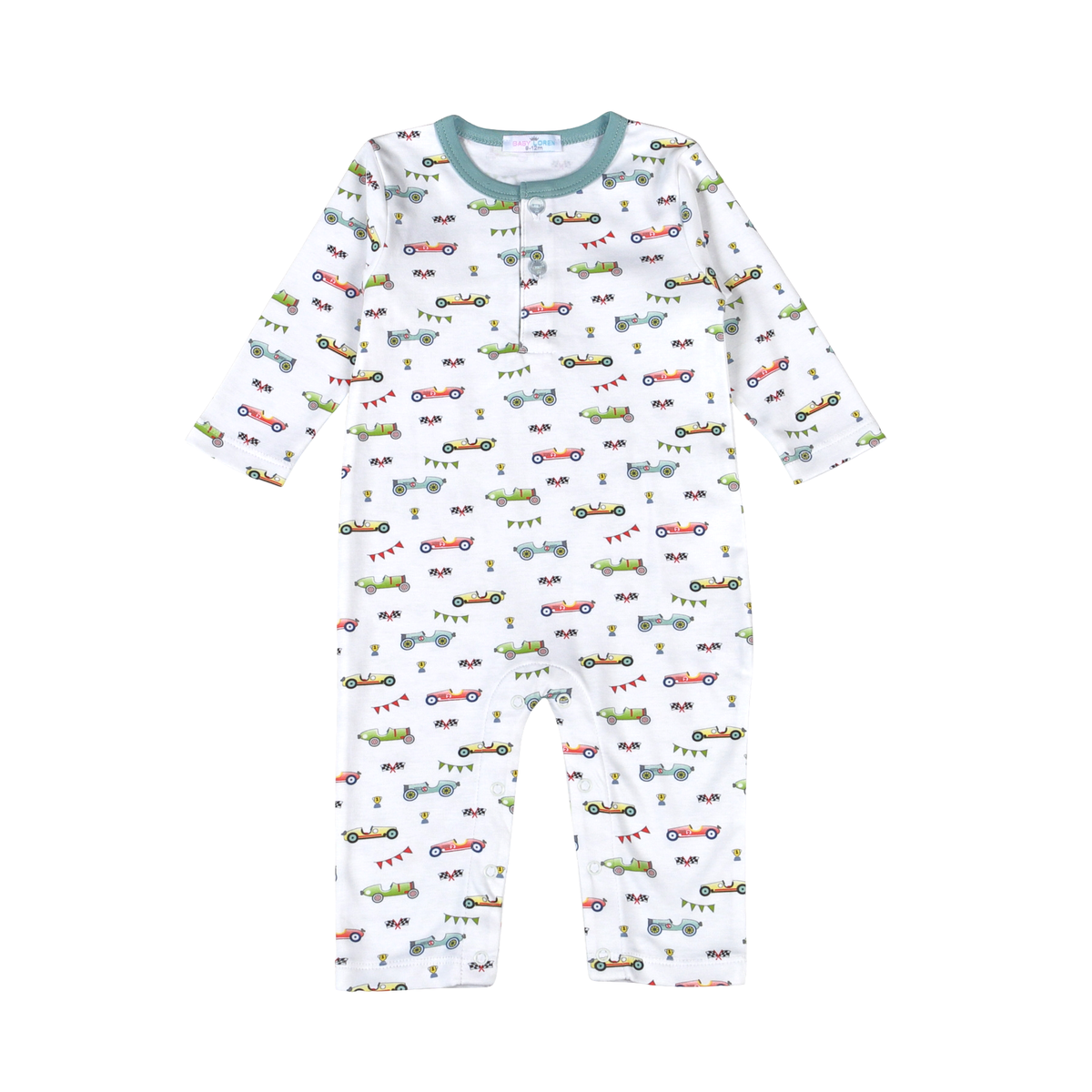 Racing Cars Pima Romper