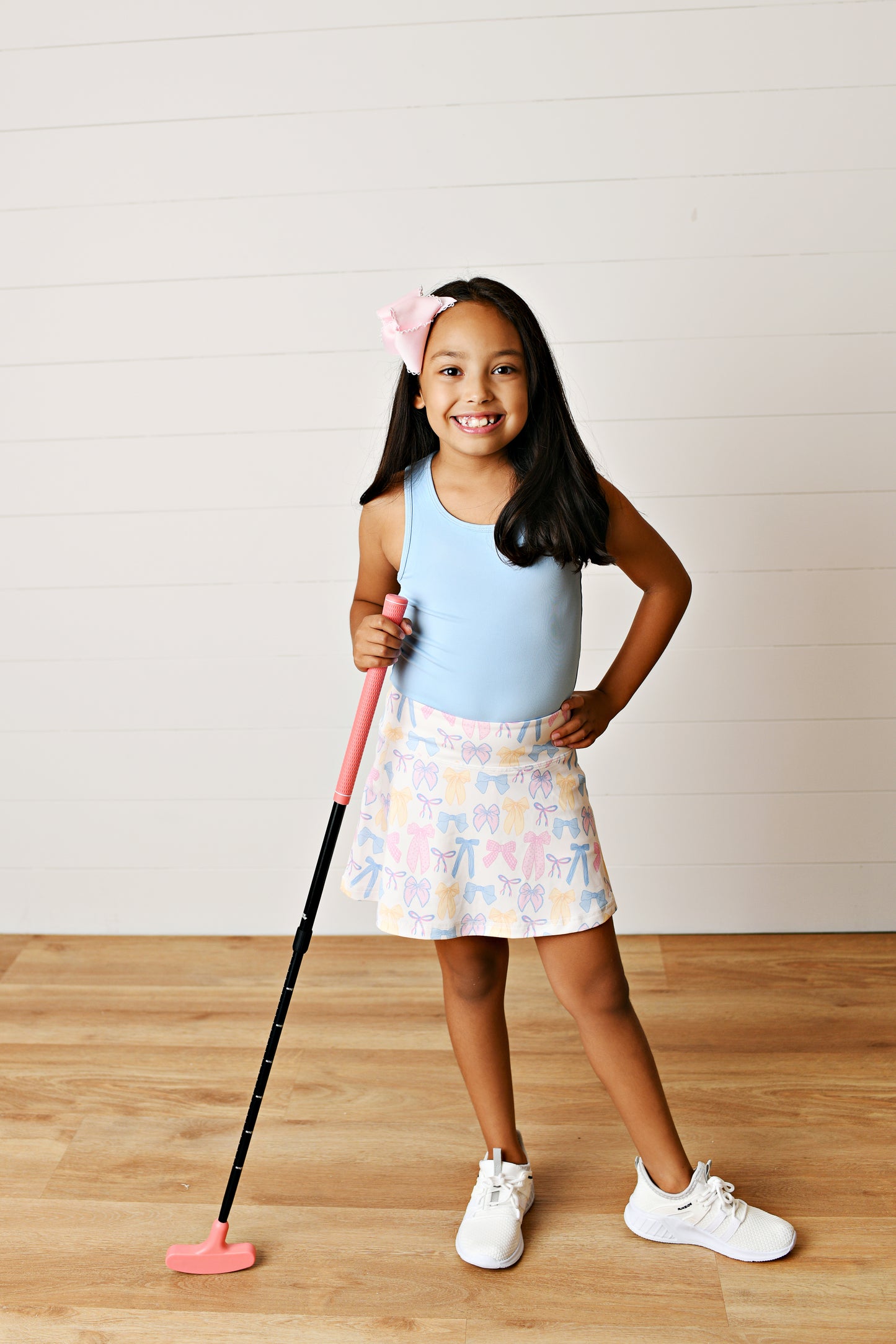 Spring Bows Tennis Skort