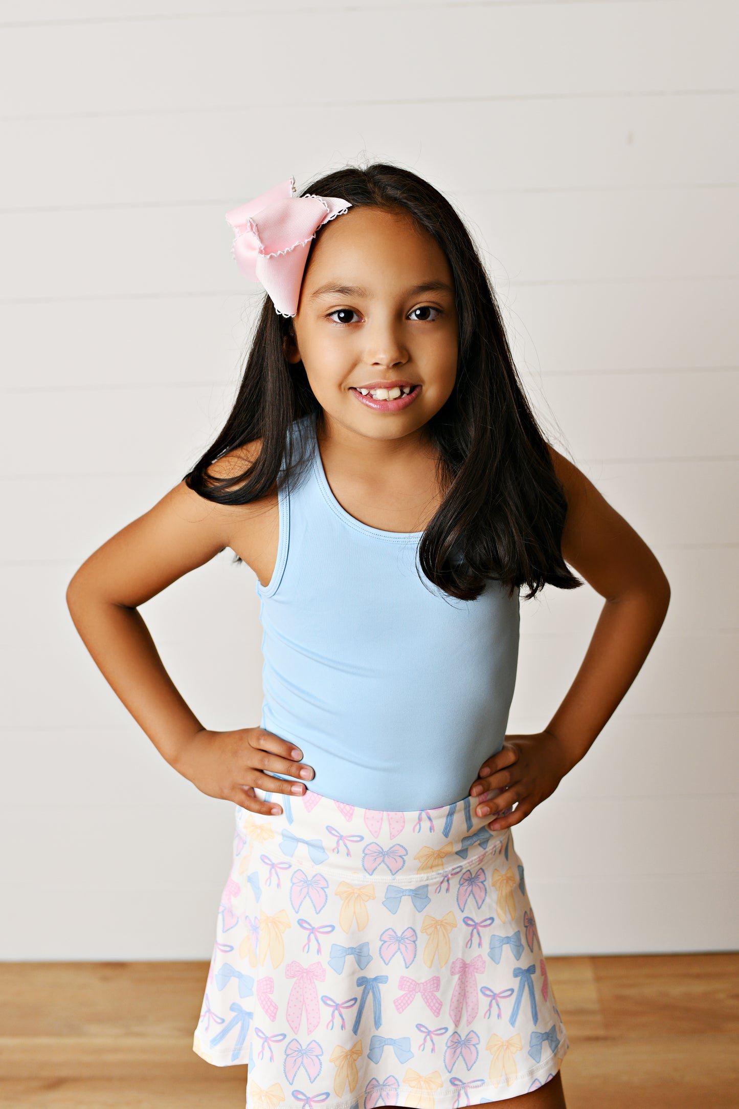 Spring Bows Tennis Skort