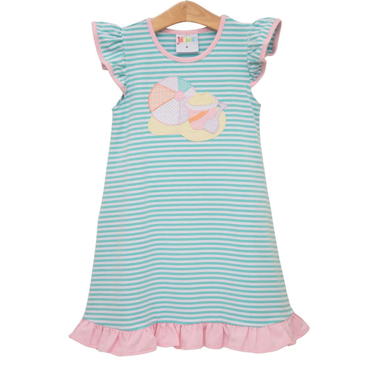 Beach Days Flutter Dress