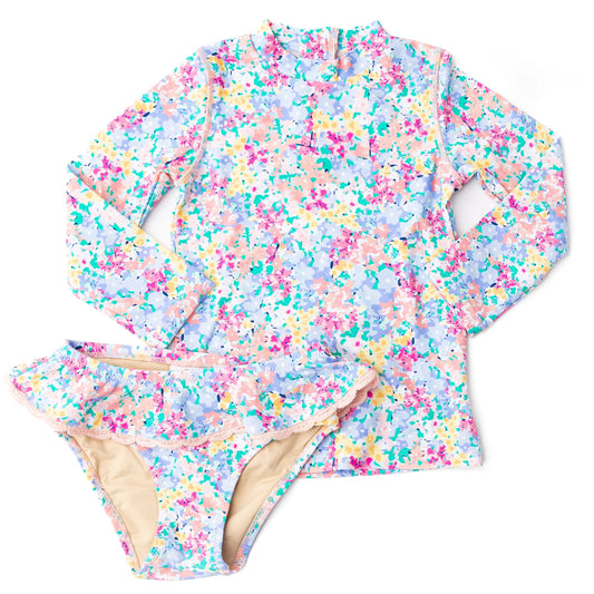 Rashguard Set - Spring Blooms Swim