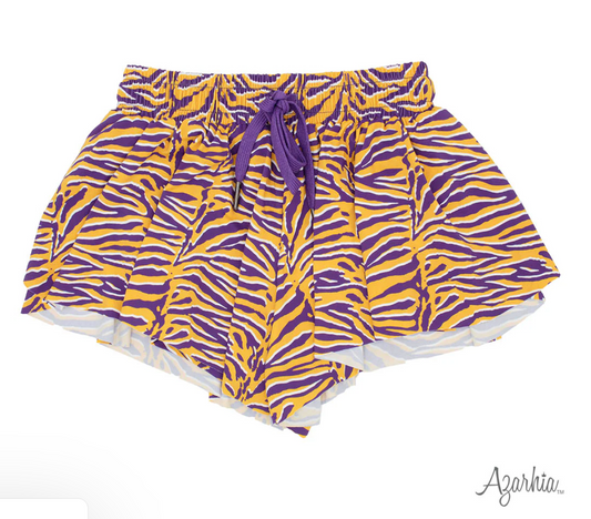 Tiger Butterfly Flowy Short