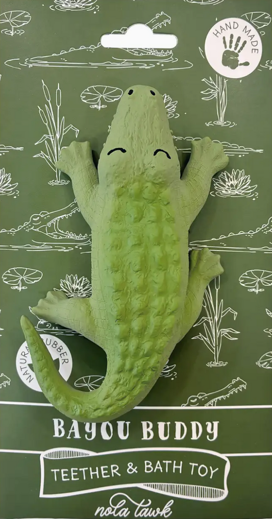 Bayou Buddy Bath Toy & Baby Teether
