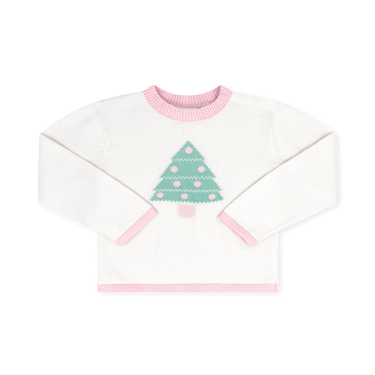 Girls Oh Christmas Tree Cozy Up Sweater