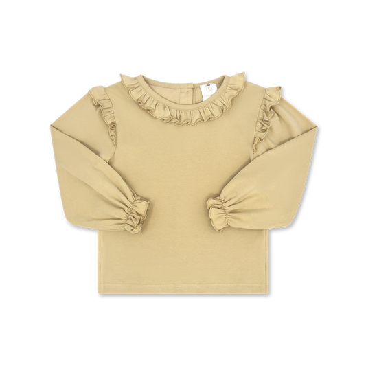 Kennedy Khaki Evelyn Blouse Long Sleeve