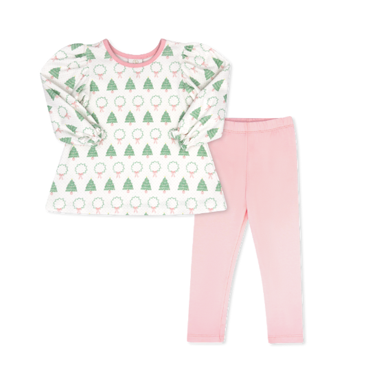 Oh Christmas Tree Faith Legging Set