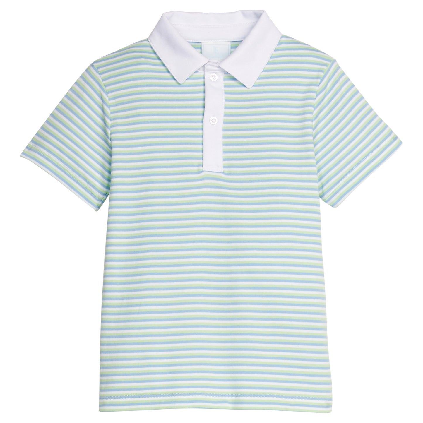 Short Sleeve Polo - Greenview Stripe