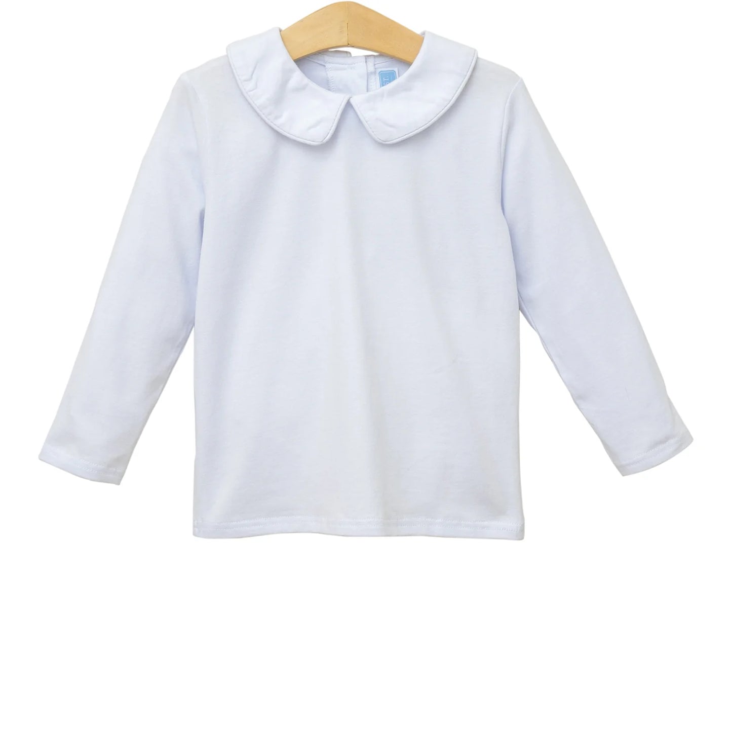 Boys Knit Peter Pan Collar LS Shirt