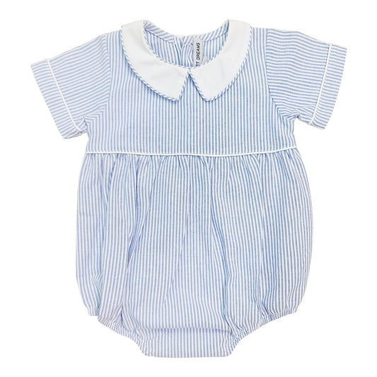Boys Blue Stripe Bubble