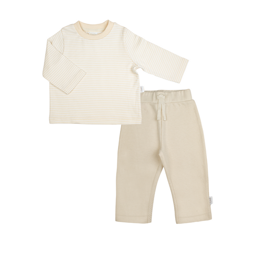 Boys Oatmeal Pant Set