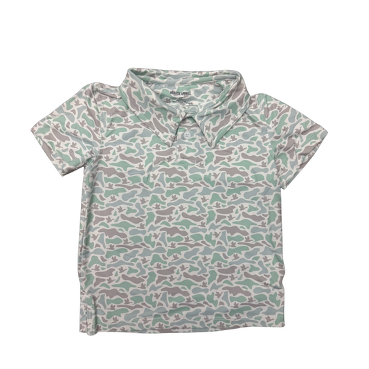 Performance Polo - Marsh Camo