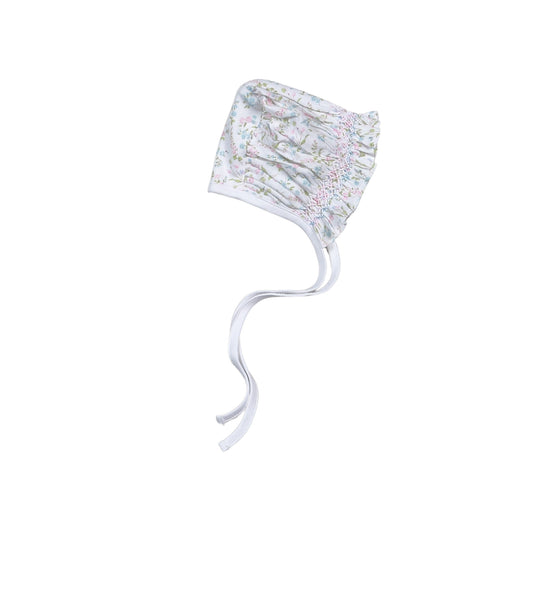 Vivian Floral Smocked Bonnet