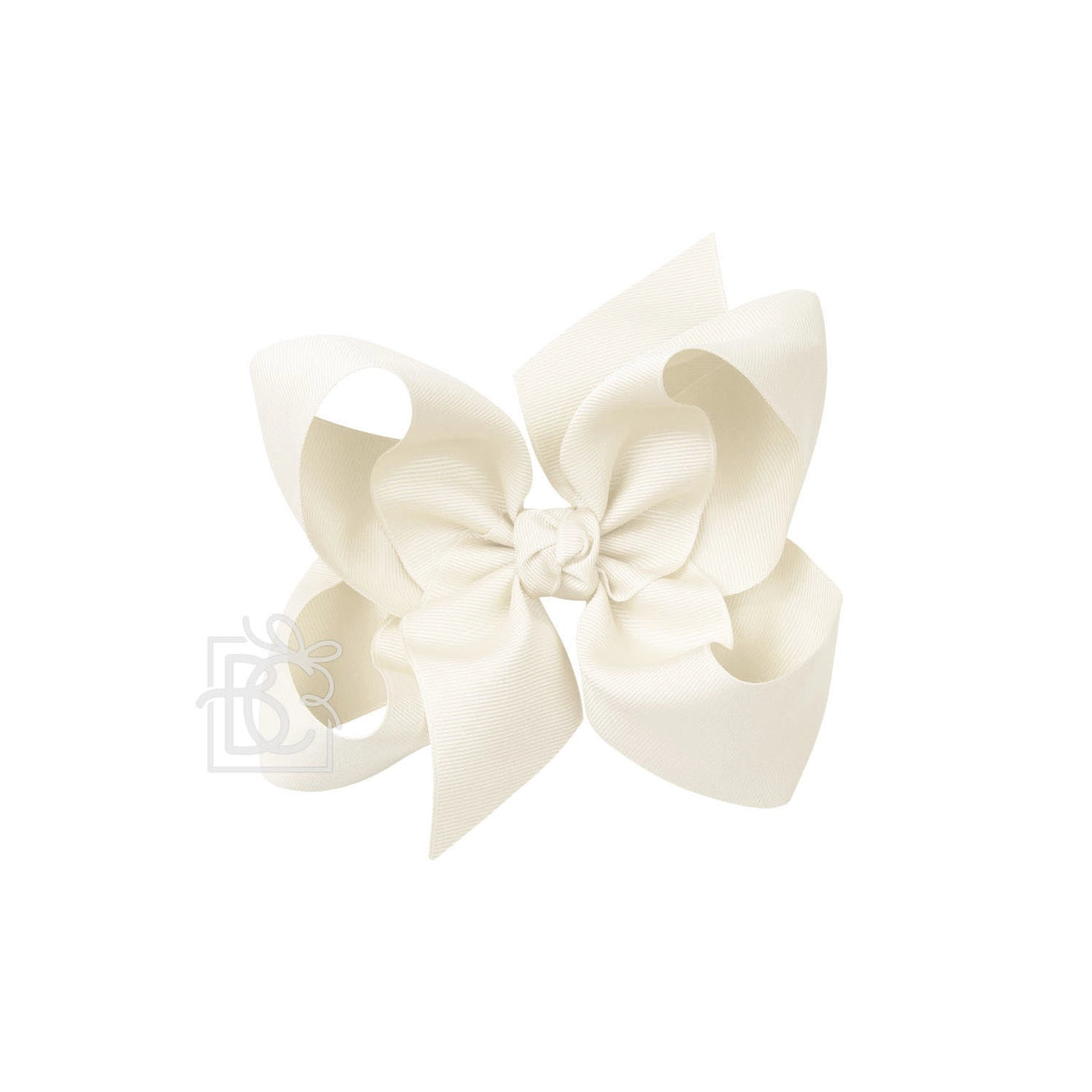 Antique White Hair Bow