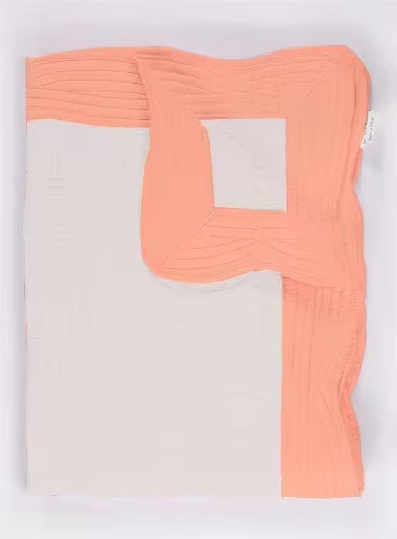 Heirloom Quilt - Baby Quilt Blanket Monogram