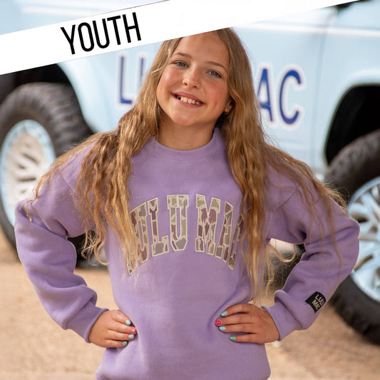 Camo Lavender Sweatshirt