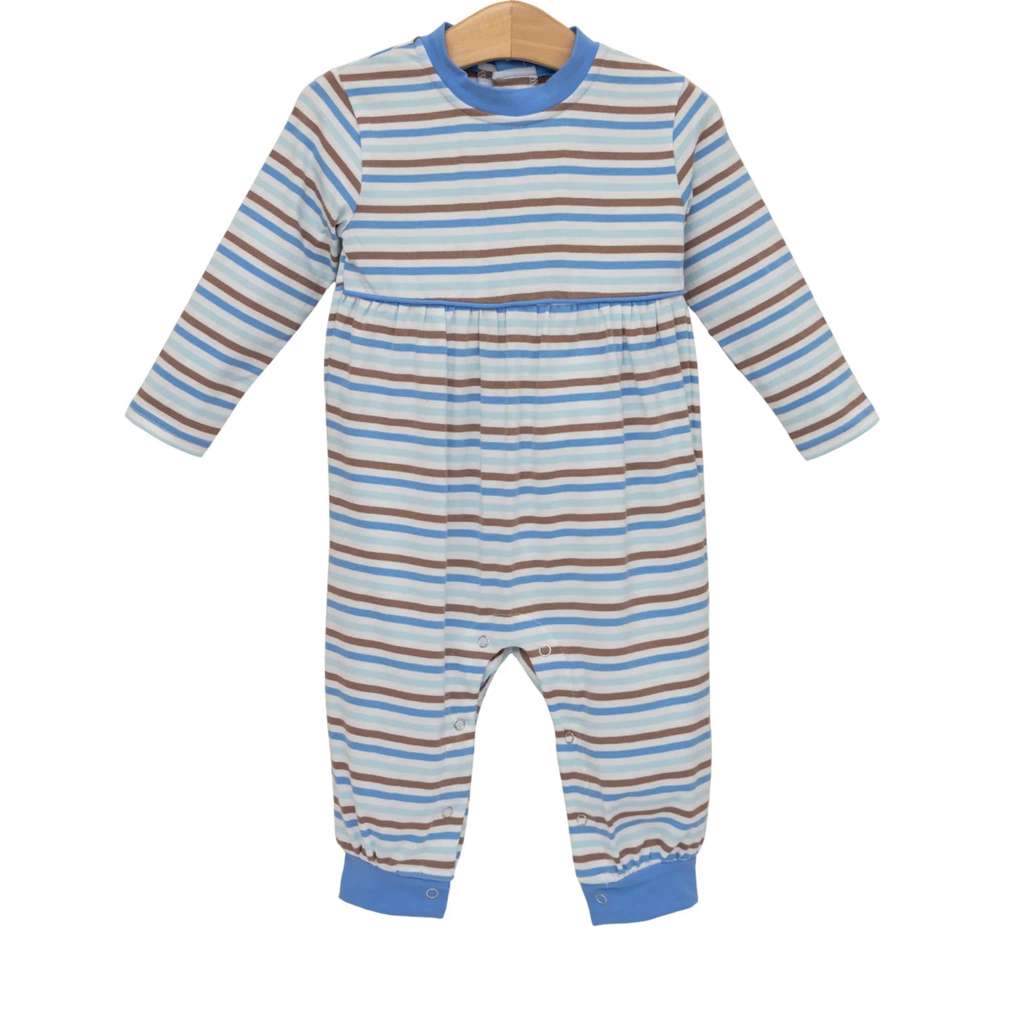 Bennett Romper- Hamptons Stripe