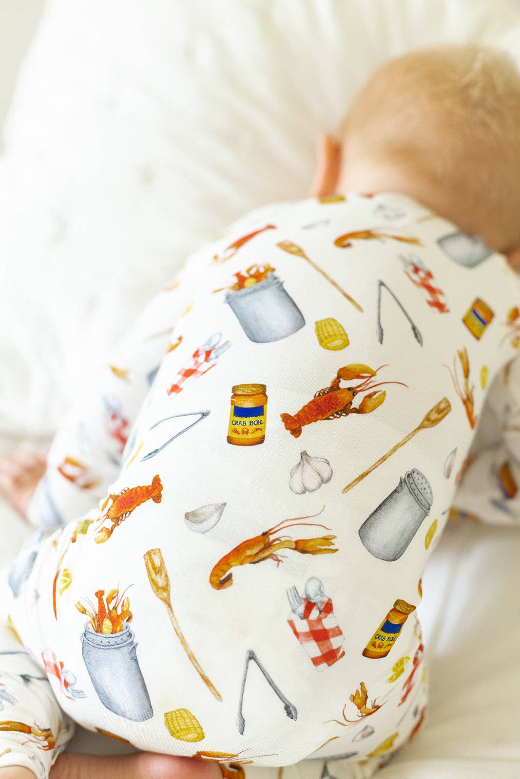 Crawfish Boil Double Zipper Bamboo Sleeper