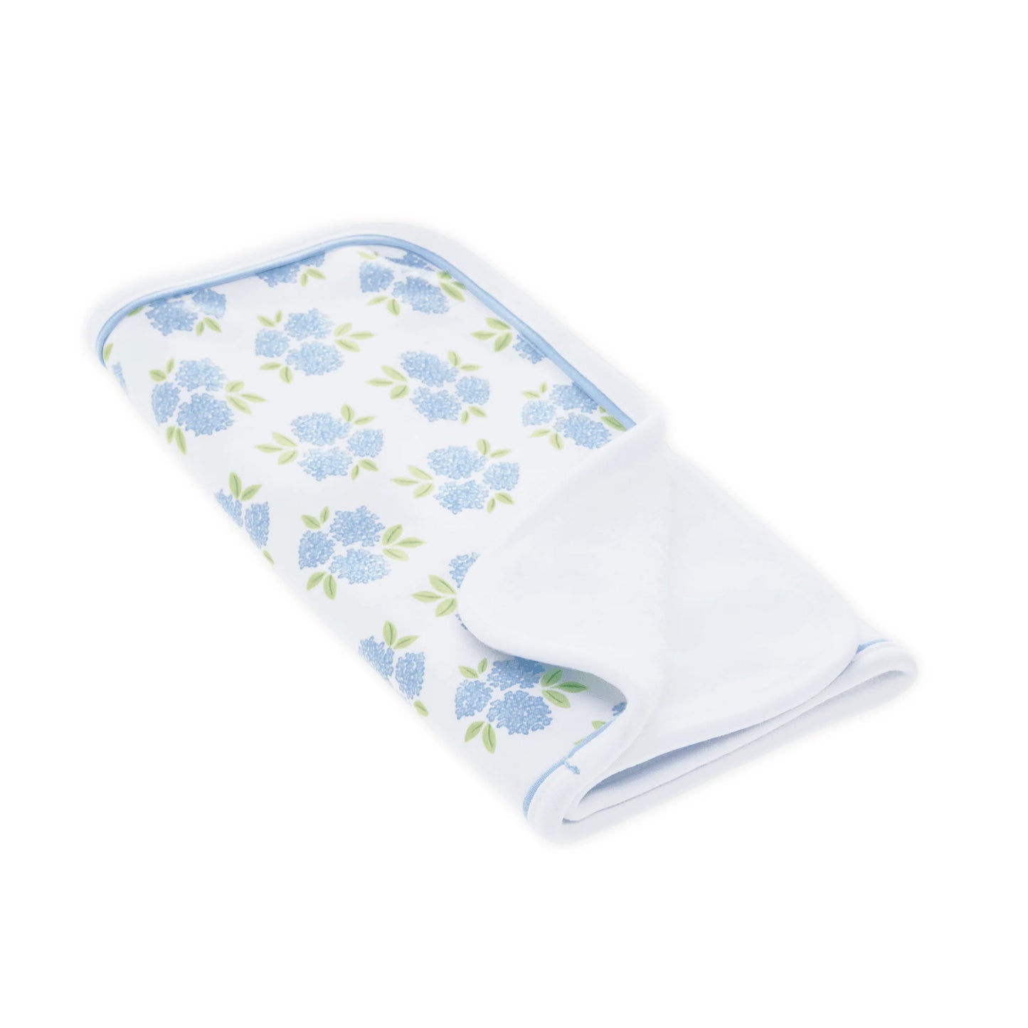 Dreamy Hydrangeas Print Burp Cloth