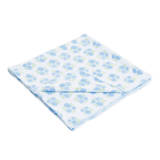 Dreamy Hydrangeas Print Swaddle Blanket