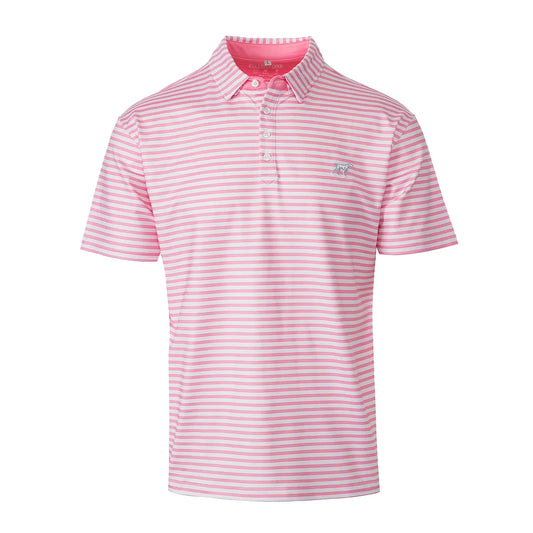 Pink Carlyle Performance Polo