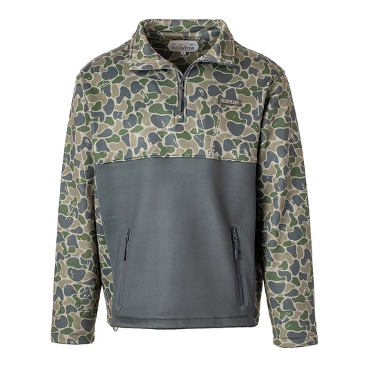 Backwoods Camo Quarter Zip Fleece