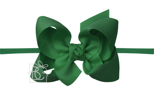 Forest Green Hair Bow