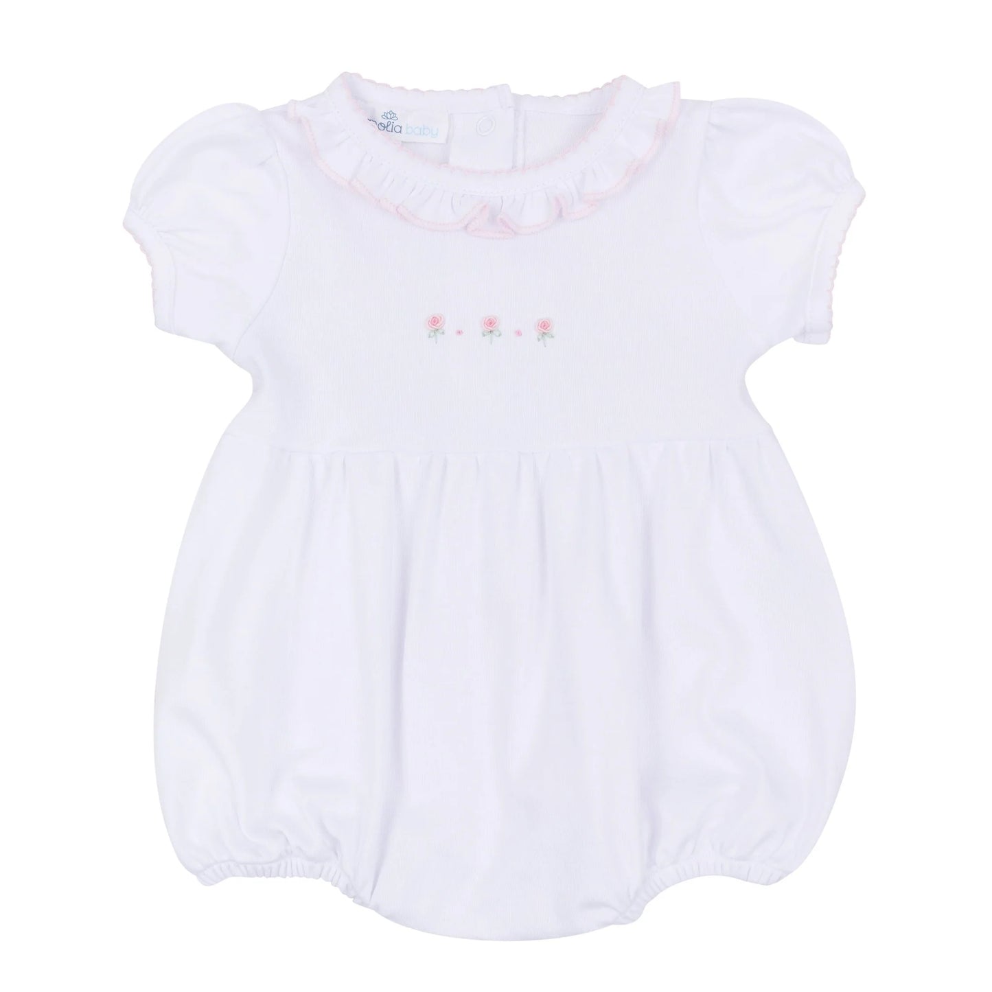 Juliette's Classics Ruffle Short Sleeve Bubble