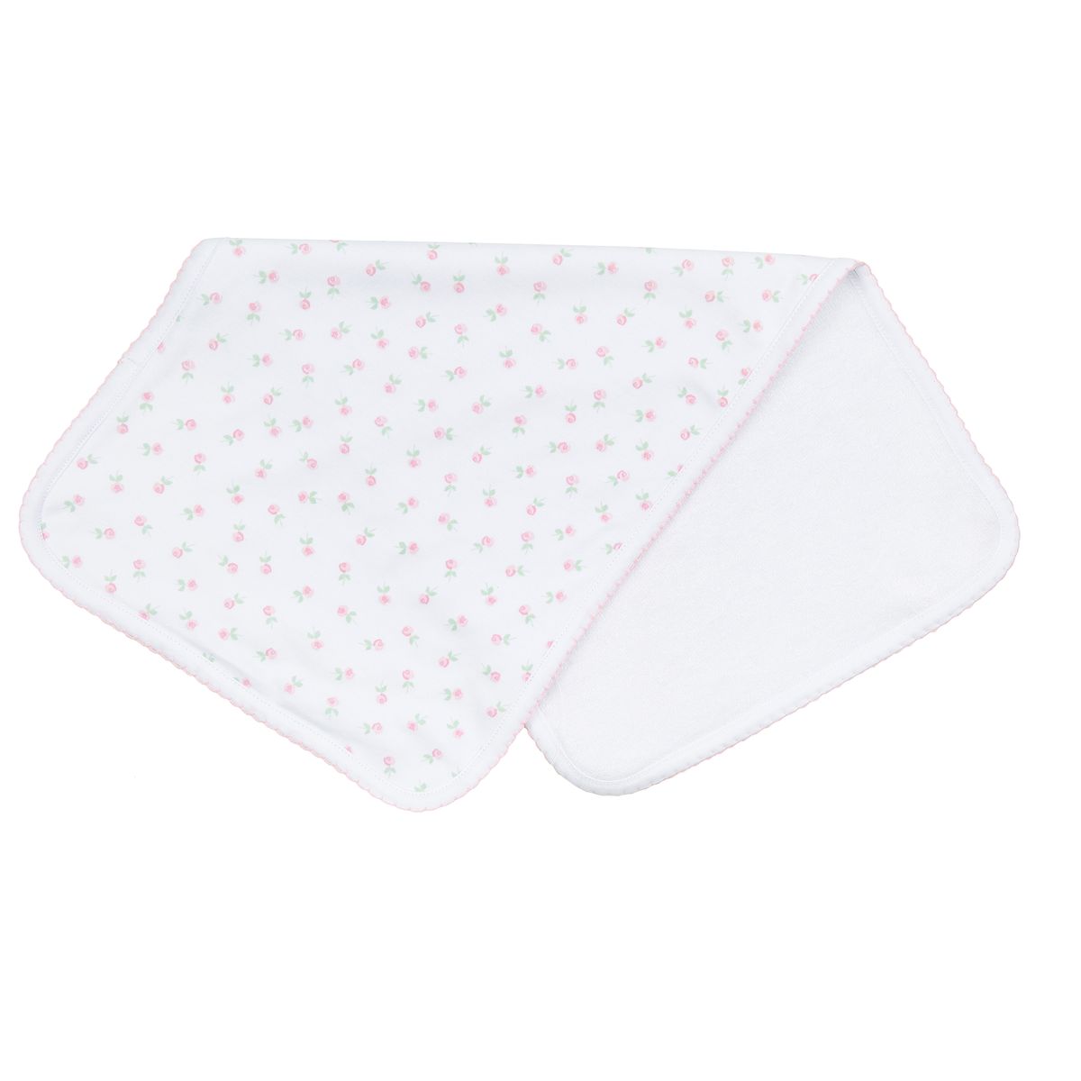 Juliette's Classics Pink Printed Burp Cloth