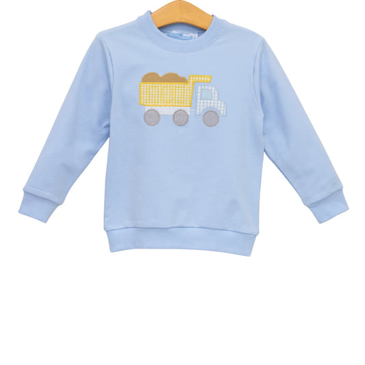 French Terry Pullover- Dump Truck