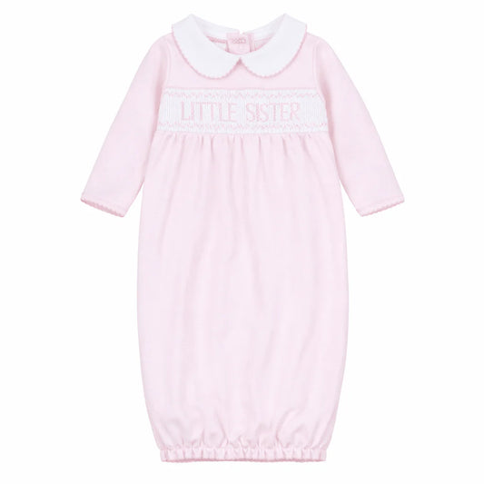 Little Sister Smocked Gown