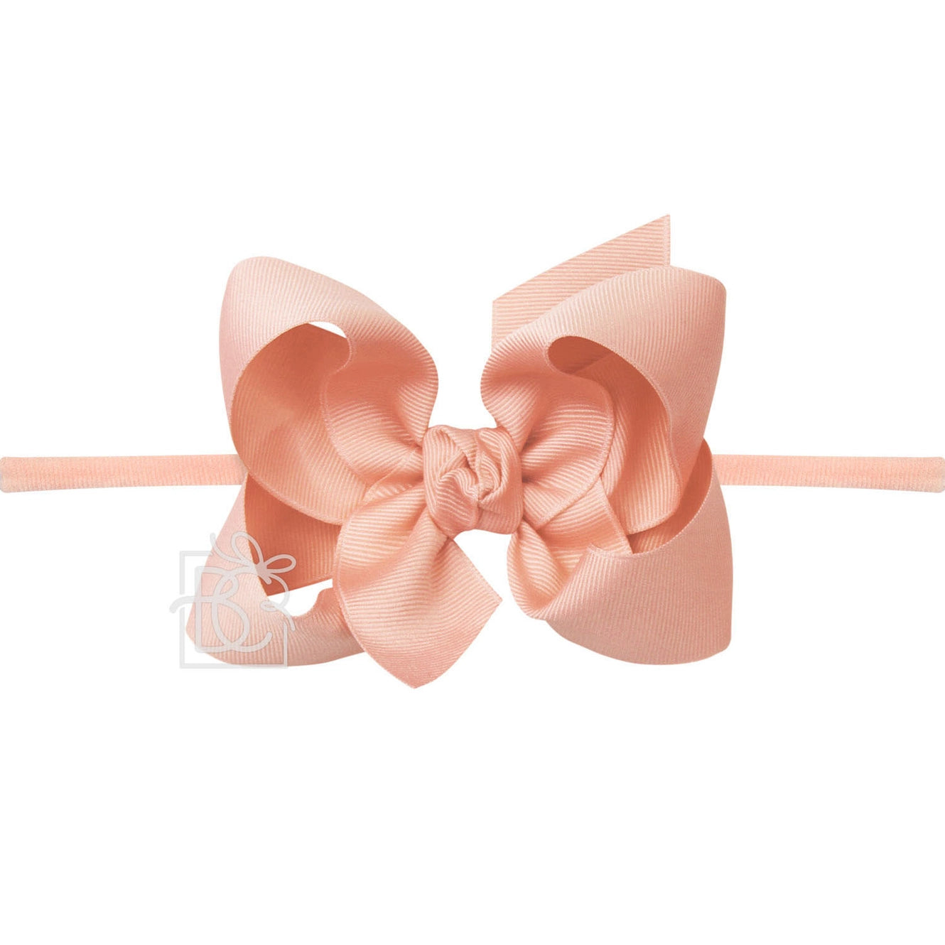 Light Coral Hair Bow