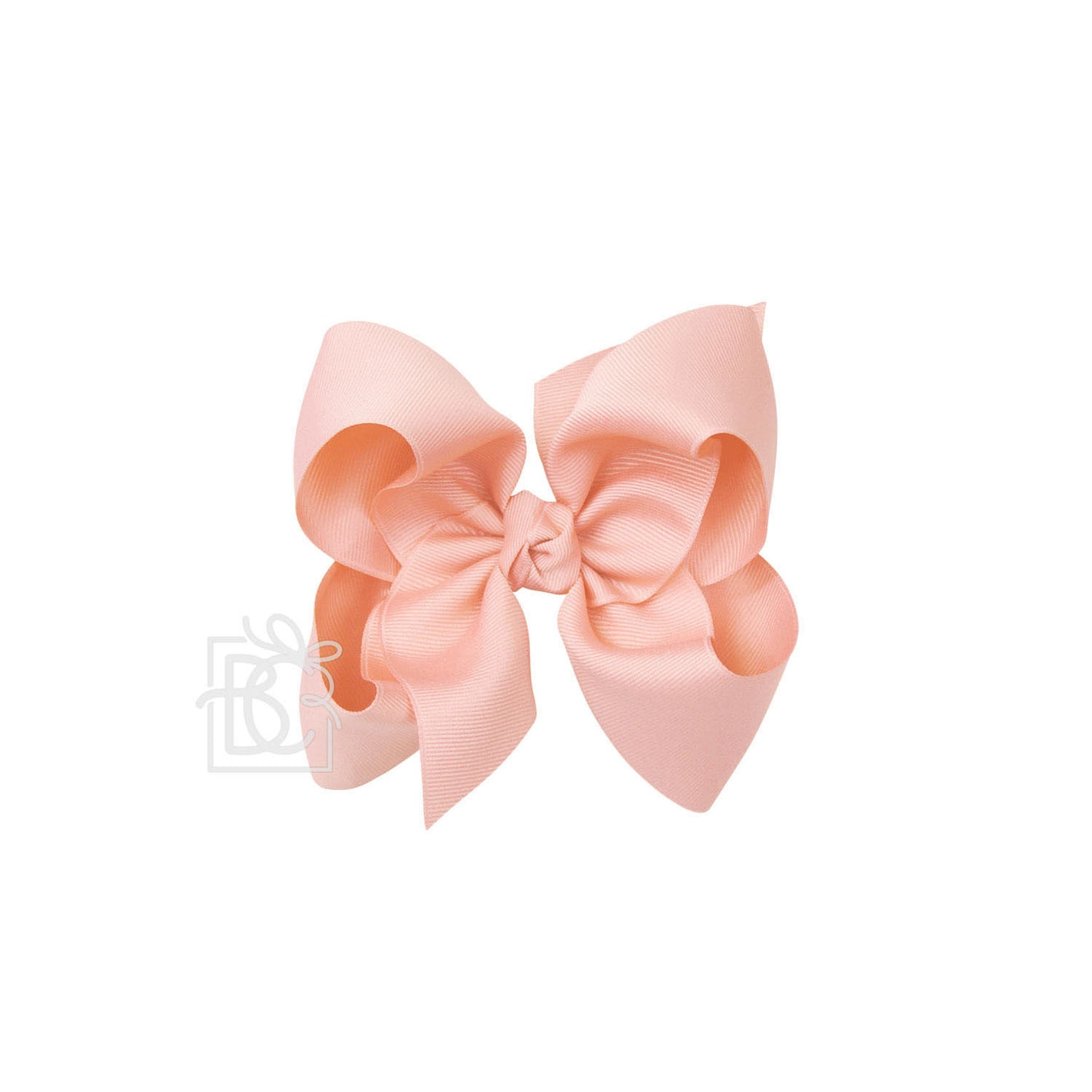 Light Coral Hair Bow