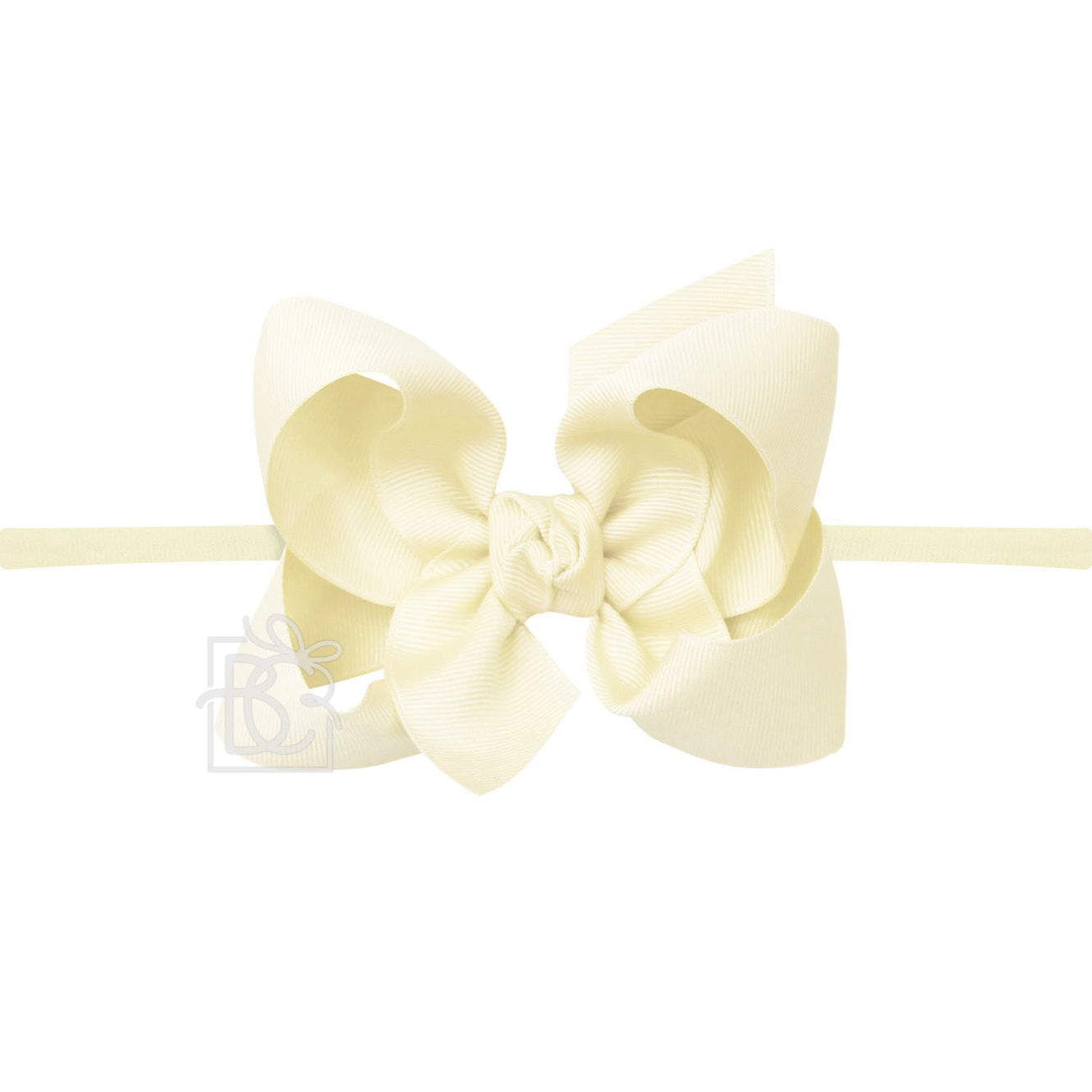 Light Yellow Hair Bow