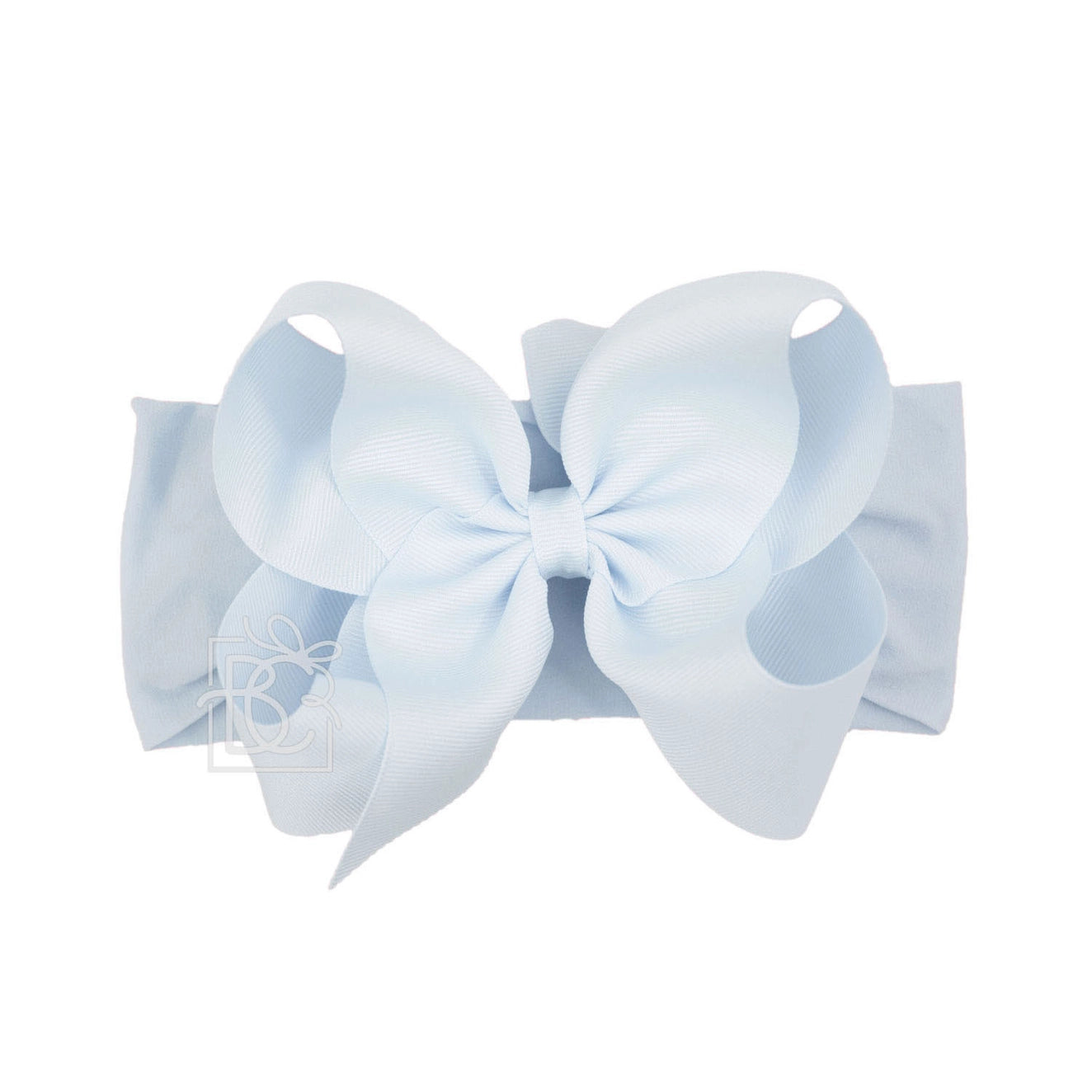 Wide Pantyhose Headband - Millennium Blue 5.5"