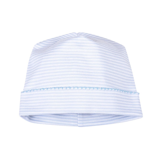 Mini Stripes Hat - Light Blue