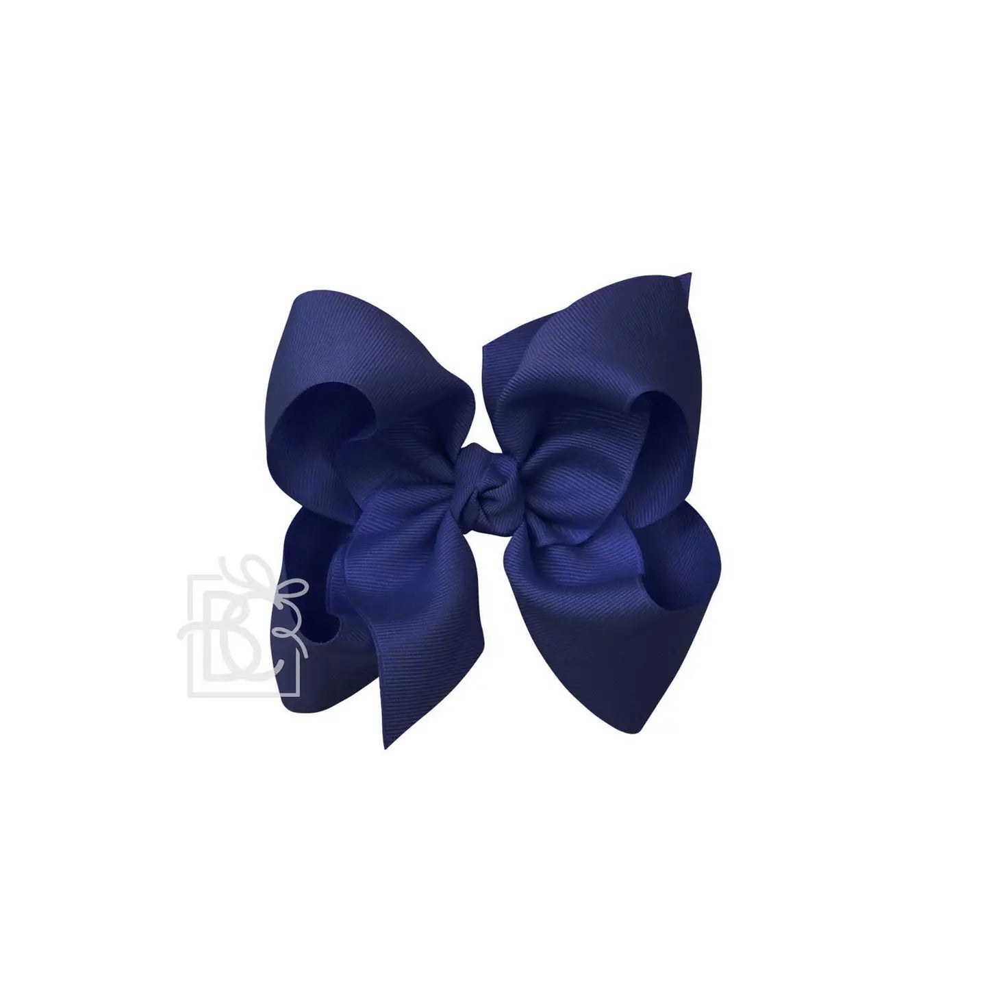 Navy Hair Bow