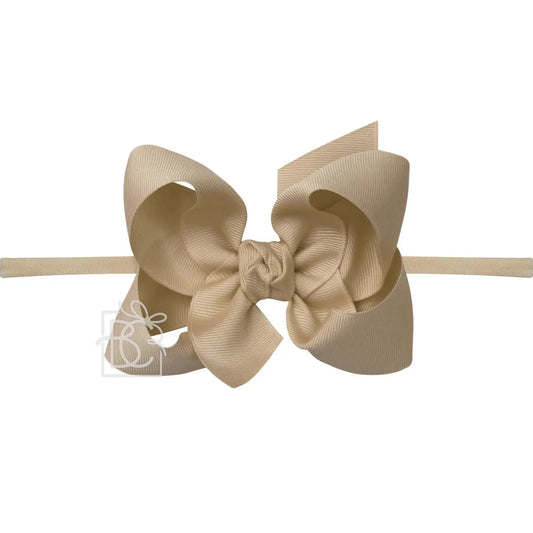 Oatmeal Hair Bow