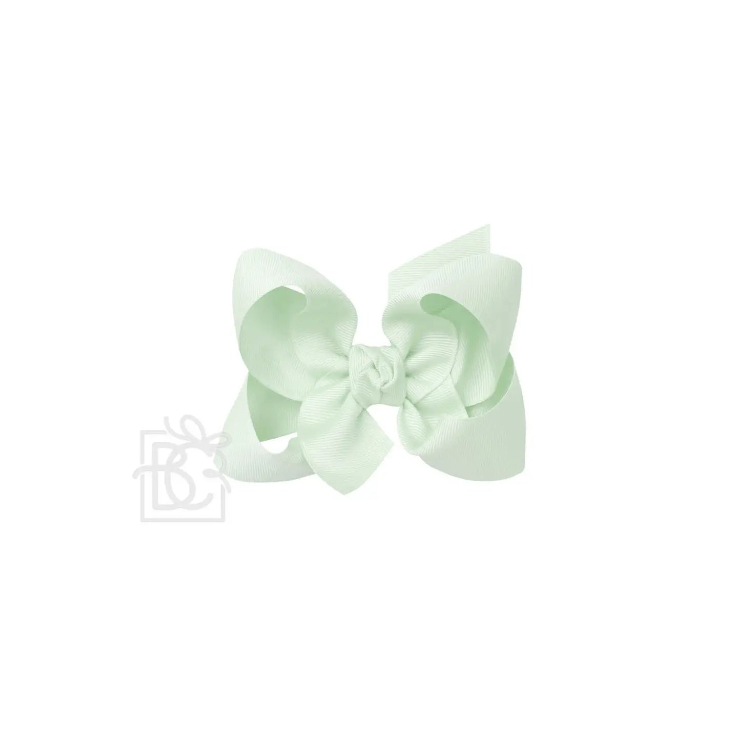 Powder Mint Hair Bow