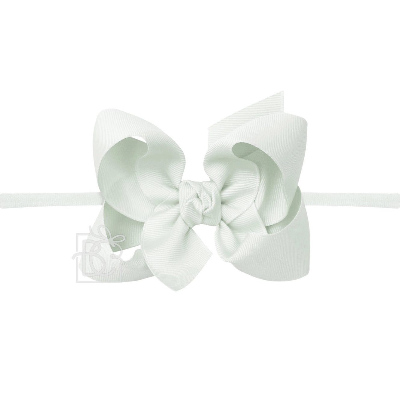 Powder Mint Hair Bow