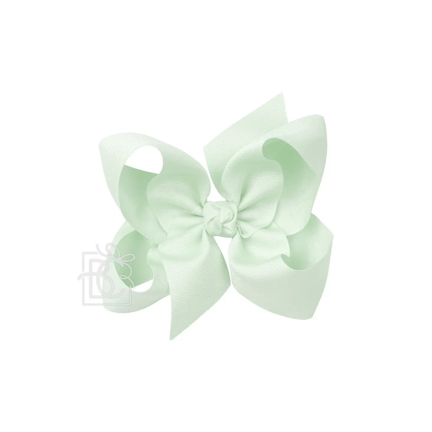 Powder Mint Hair Bow