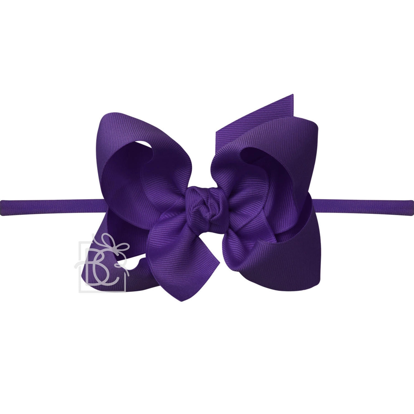 Purple Hair Bow