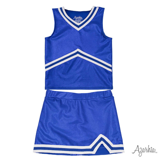Shimmer Cheer Suit - Royal Blue