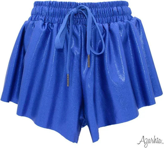 Shimmer Butterfly Short in Royal Blue