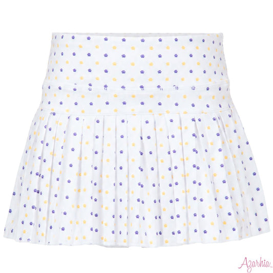 Mini Pleated Skort - Tiger Paw