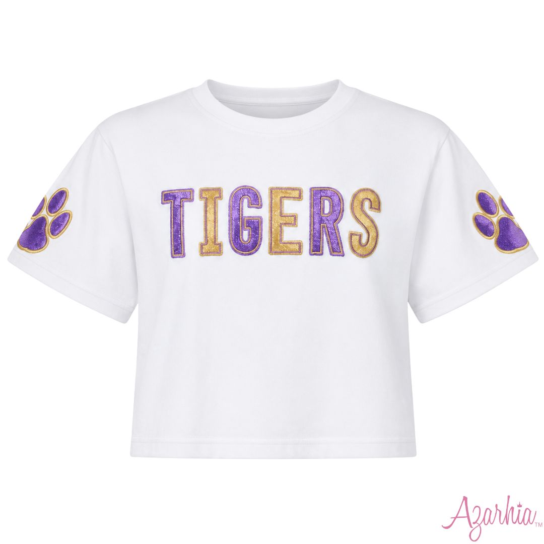 Shimmer Tigers Game Day Boxy T