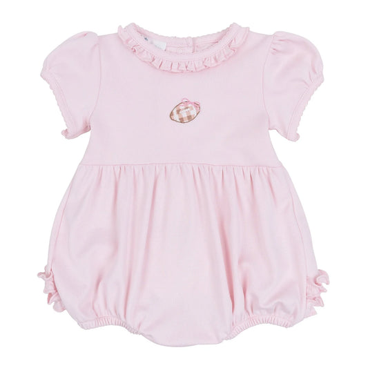 Tiny Tailgater Ruffle Bubble - Pink